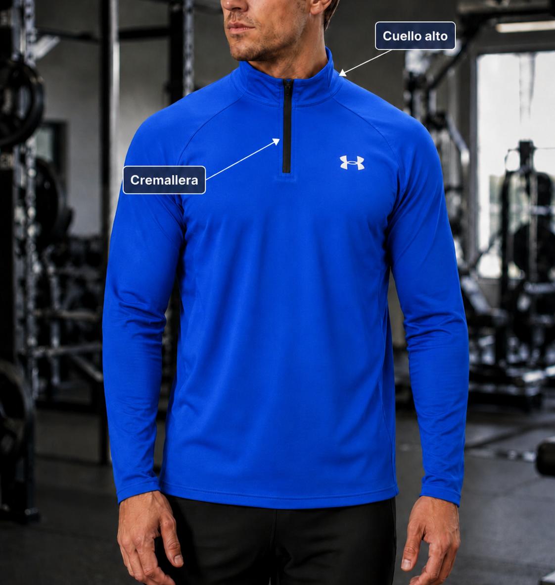 BUSO DEPORTIVO CUELLO ALTO CON CREMALLERA