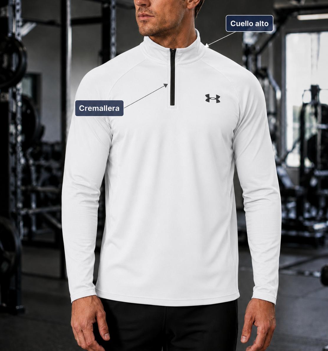 BUSO DEPORTIVO CUELLO ALTO CON CREMALLERA