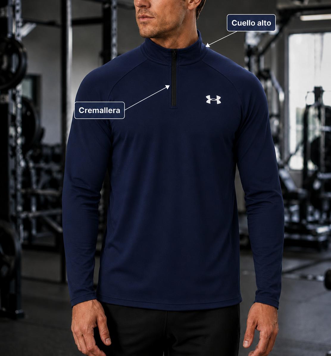 BUSO DEPORTIVO CUELLO ALTO CON CREMALLERA