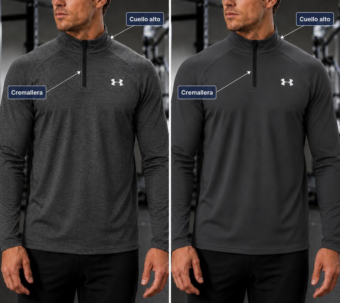BUSO DEPORTIVO CUELLO ALTO CON CREMALLERA