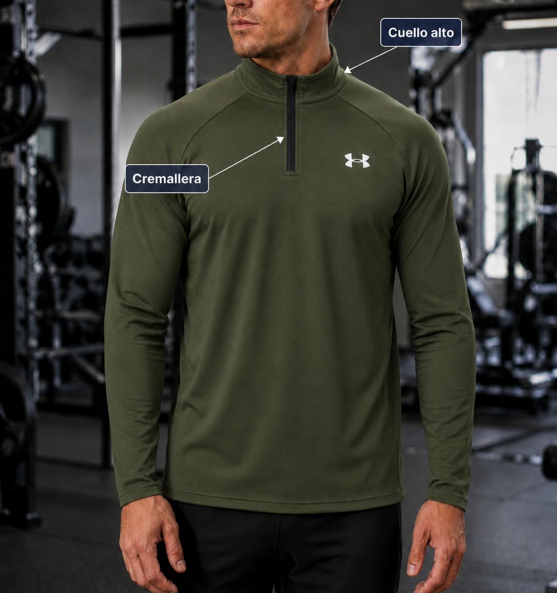 BUSO DEPORTIVO CUELLO ALTO CON CREMALLERA